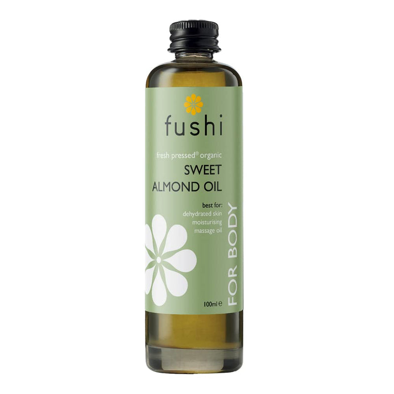 Fushi Sweet Golden Almond Organic Oil 100ml Extra Virgin