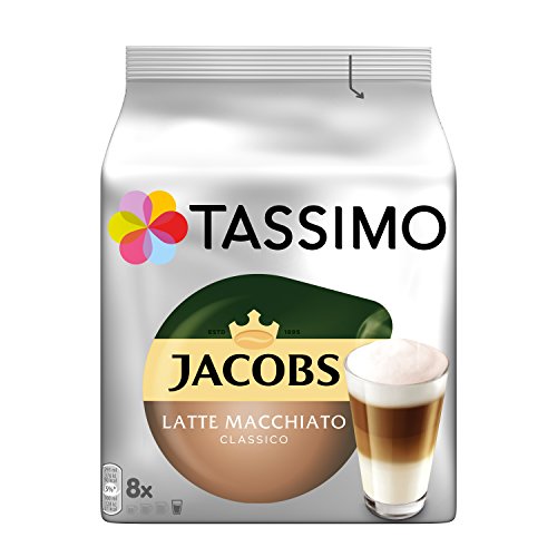 Tassimo Jacobs Latte Macchiato Classico (BBE-18 JUNE-2022)