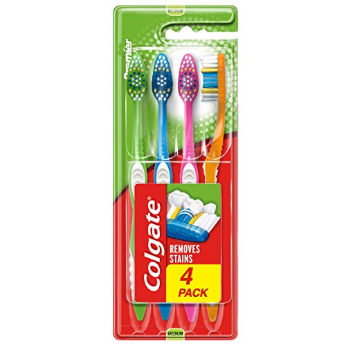 Colgate Toothbrushes Premier Clean Medium 4Pack