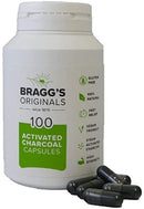 Braggs Originals Activated Charcoal 100 Capsules