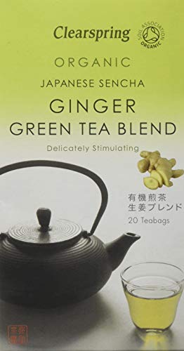 Clearspring Ginger Green Tea 40g