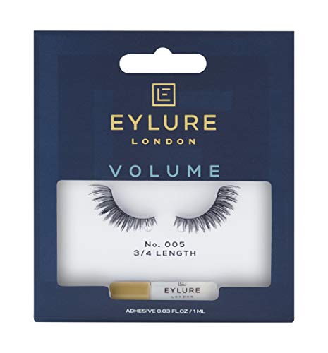 Eylure Accents False Lashes, Style No. 005, Reusable, Adhesive Included, 1 Pair