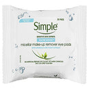 Simple Micellar Make-up remover Eye Pads 30 pads