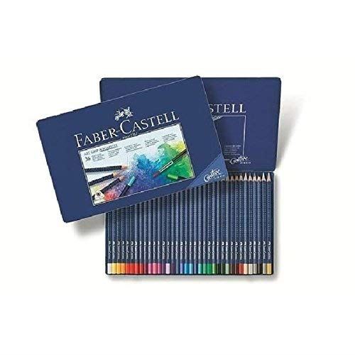 Faber-Castell Watercolour Pencil ART GRIP AQUARELLE (Tin of 36