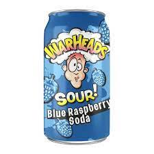 Warhead Blue Rasberry Soda 355ml