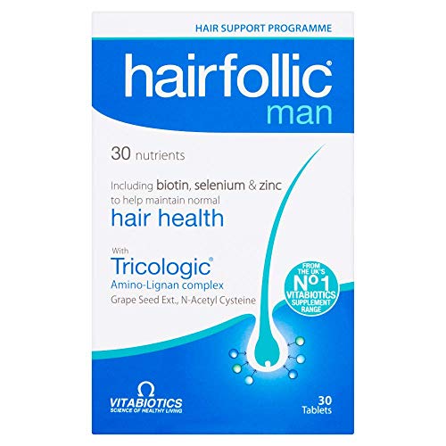 Vitabiotics Hairfollic Man Tablets 30s