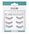 Eylure Volume False Eyelashes Multipack, Style No. 100, Reusable, Adhesive Included, 3 Count