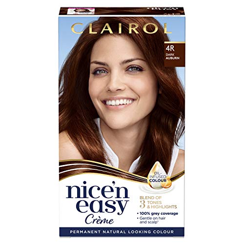 Clairol Nice' n Easy Permanent Hair Dye 4R Dark Auburn