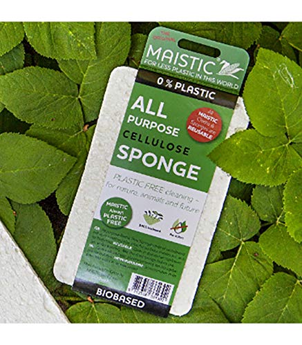 Maistic  Plastic Free All Purpose Sponge Single