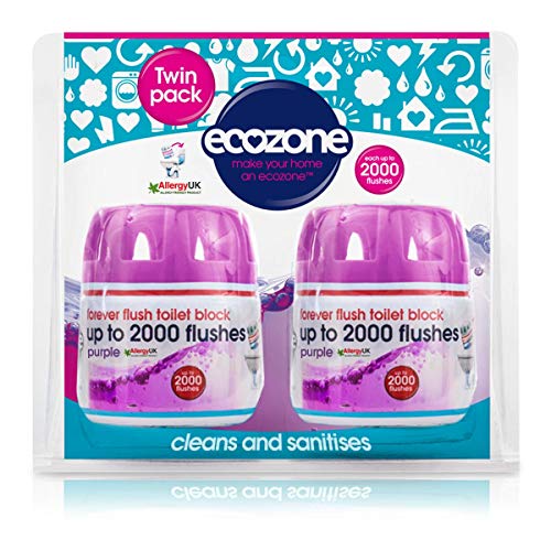 Ecozone Forever Flush 2000 - Purple Twin Pack