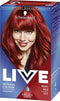 Schwarzkopf Live Intense Permanent Hair Colour, Real Red (number 35), 142ml