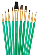 10 Royal Brushes with Brush Pouch