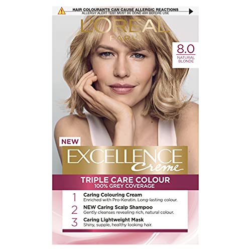 L'Oreal Excellence Creme 8 Natural Blonde Hair Dye