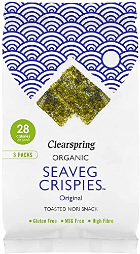 Clearspring Organic Seaveg Crispies Multipack - Original (5gx3)