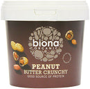 Biona Peanut Butter - Crunchy 1kg