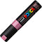 Uni-Ball Posca Broad Chisel Tip Marker - Metallic Pink