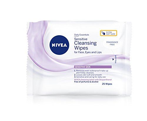 Nivea Daily Essentials Sensitive Cleansing Wipes (25)