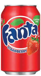 Fanta Stawberry Soda Cans 355ml