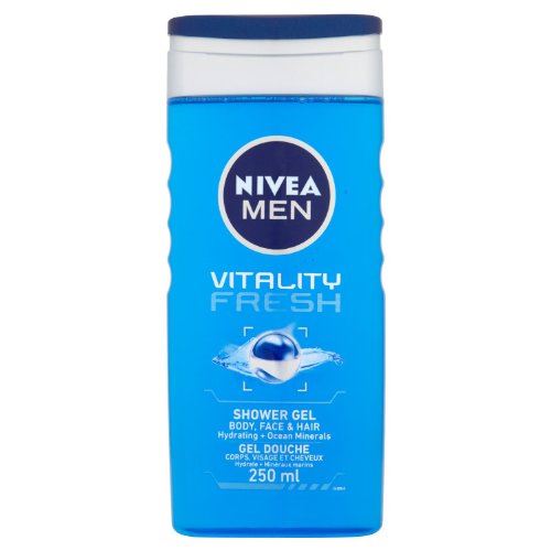Nivea Men Vitality Fresh Shower Gel 250ml