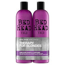 Tigi Bed Head Dumb Blonde Shampoo And Reconstructor Tween Duo 2 X 750ml