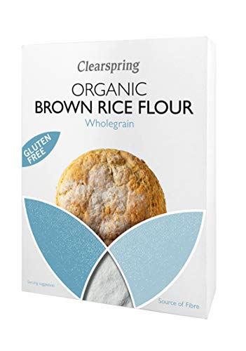 Clearspring Organic & Gluten Free Brown Rice Flour 375g