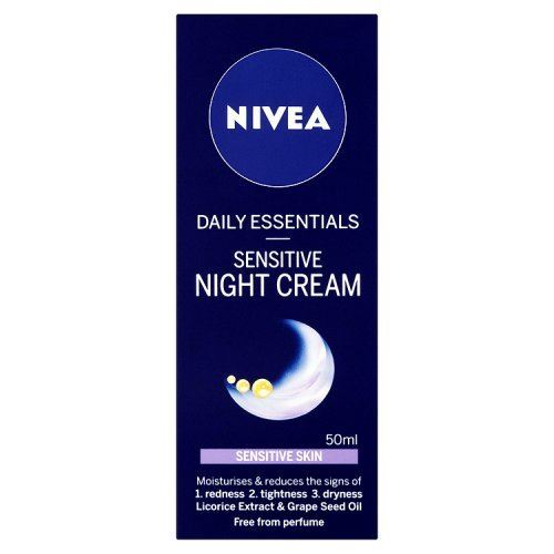 Nivea Daily Essentials Sensitive Night Cream 50 Ml