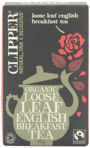 Clipper Teas - Specialities - Fairtrade Organic English Breakfast Loose Leaf Tea - 125g