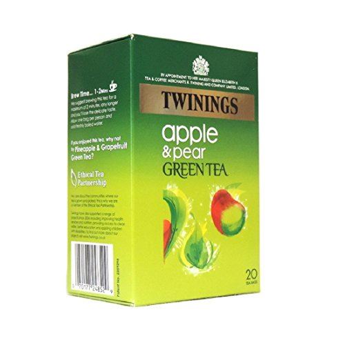 Twinings Apple & pear Green Tea, 20s - 40g