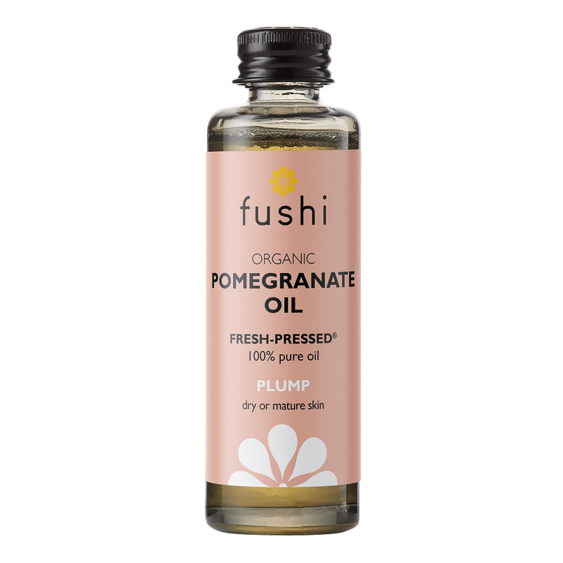 Fushi Pomegranate Seed Organic Oil 50mlextra Virgin Biodynamic Harvested Cold Pressed