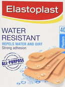 Elastoplast Water Resistant Plasters 40s