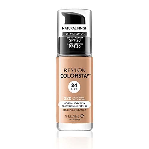 Revlon Colorstay Spf 20 Makeup Foundation For Normal/Dry Skin True Beige - 30ml
