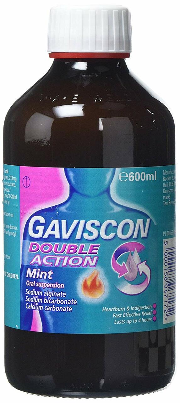 Gaviscon Double Action Mint Liquid 600ml