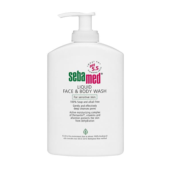 Sebamed Liquid Face & Body Wash For Sensitive Skin 1L