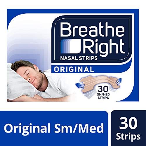 Breathe Right Nasal Strips Natural 30s - SM/Medium