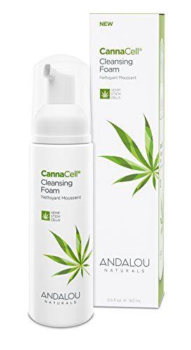 Andalou Naturals Andalou naturals cannacell cleansing foam ounce, 5.5 Ounce