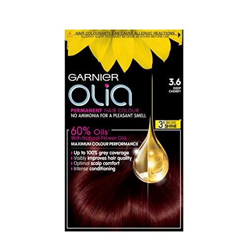 Garnier Olia 3.6 Deep Cherry Red Permanent Hair Dye