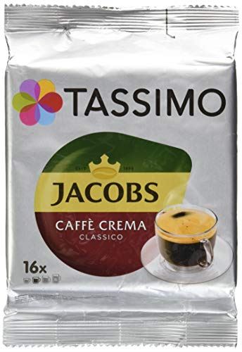 Tassimo Jacobs Cafe Crema, 16 Tdisc