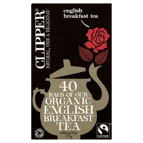 Clipper Organic Fairtrade English Breakfast Tea Bags (40)