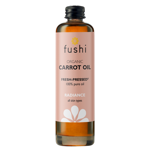 Fushi Carrot Organic Oil 100ml extra Virgin Biodynamic Harvested Cold Pressed