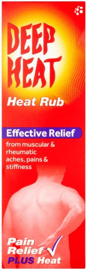 Deep Heat Muscle Rub For Pain Relief 100g