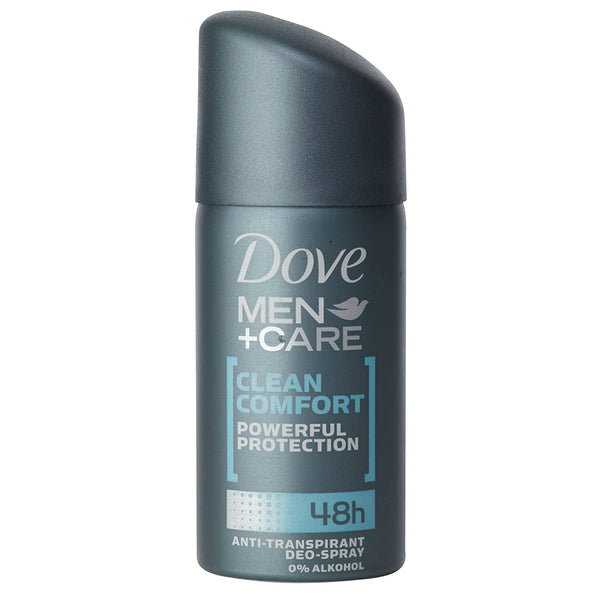 Dove Men+Care Clean Comfort Powerful Protection Anti-Irritation DEO-SPRAY - 35ML(U.K.ONLY)