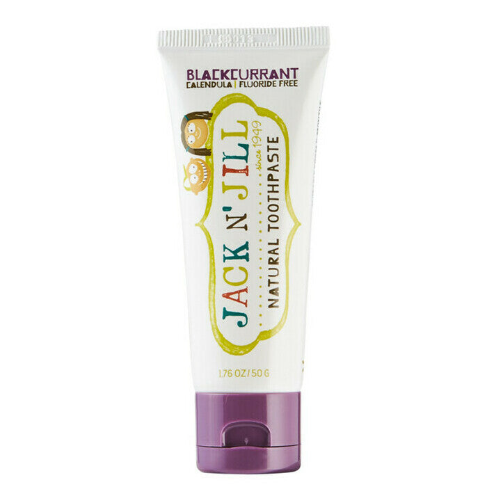 Natural Toothpaste - Blackcurrant - 50mlby Jack And Jill Kids