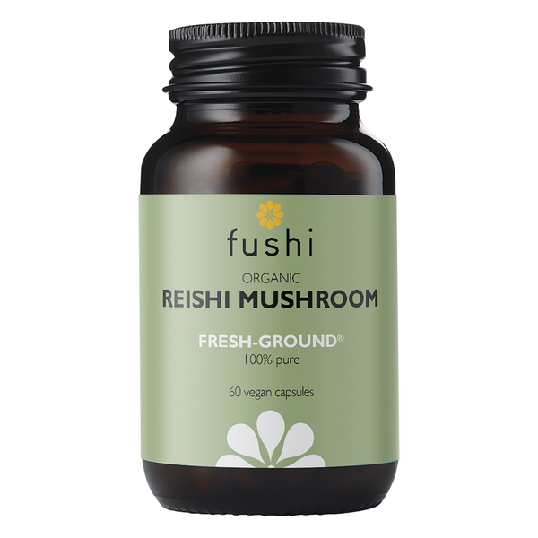 Fushi Organic 500mg Reishi Mushroom Veg Caps 60s