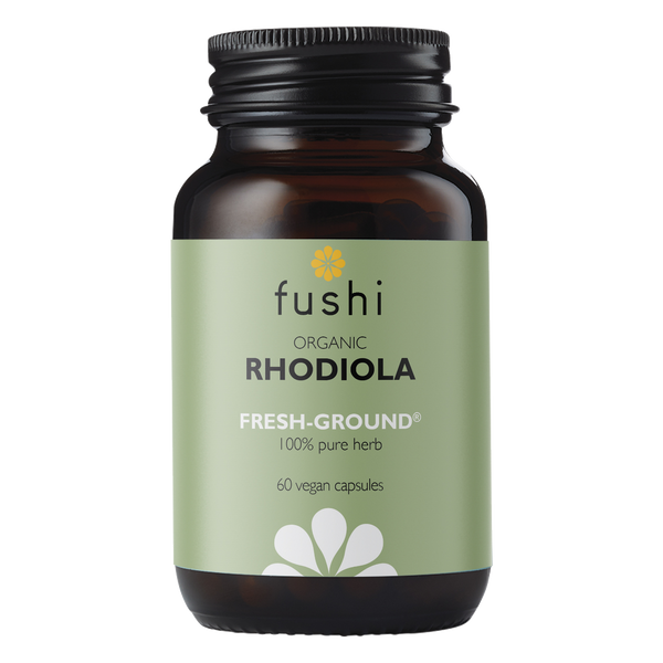 Fushi Organic 500mg Rhodiola Rosea Veg Caps 60s