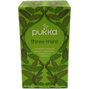 Pukka Tea Organic Three Mint Tea Bag 20 Sachets