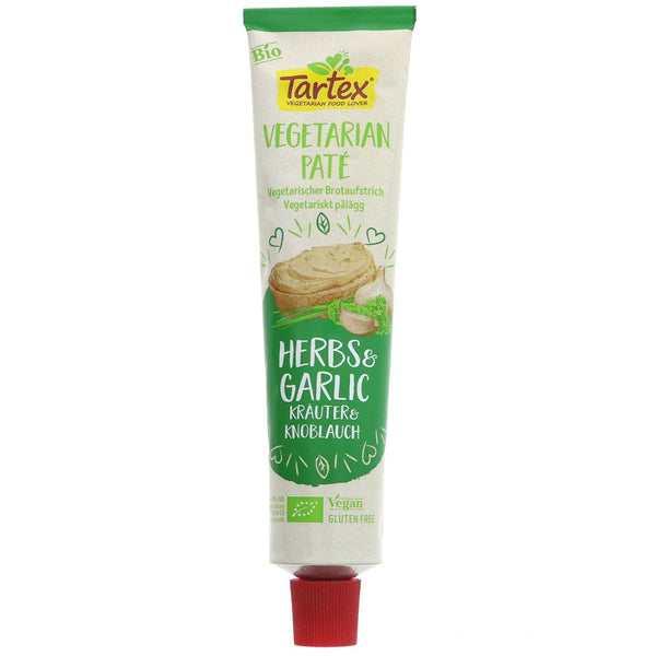 Tartex - Vegetarian Spread - Herb and Garlic 200g