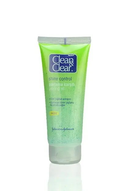 clean & clear shine control peeling gel 100ml