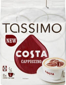 Tassimo Costa Cappuccino 8 Servings