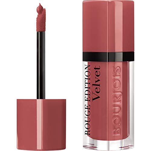 Bourjois Rouge Edition Velvet Matte Liquid Lipstick, 04 Peach Club, 7.7 ml