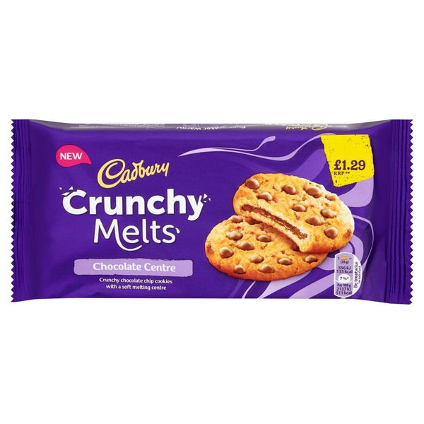Cadbury Crunchy Melts Chocolate Centre 156G